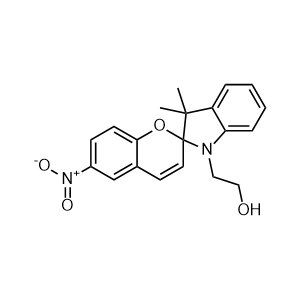 3',3'-Dimethyl-1'-(-hydroxyethyl)-6-nitrospiro[2H-1-benzopyran-2,2'-indoline]