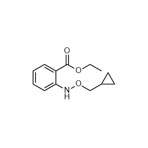 Ethyl 2-((cyclopropylmethoxy)amino)benzoate