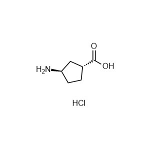 (1R,3R)-3-aminocyclopentane-1-carboxylic acid hydrochloride