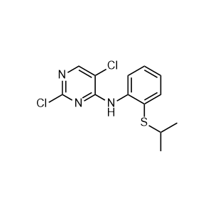 2,5-Dichloro-N-(2-(isopropylthio)phenyl)pyrimidin-4-amine