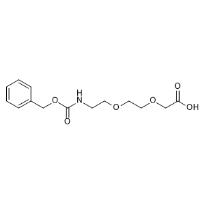 3-oxo-1-phenyl-2,7,10-trioxa-4-azadodecan-12-oic acid