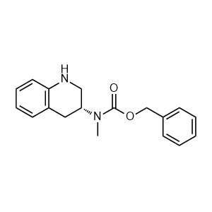 (R)-Benzyl methyl(1,2,3,4-tetrahydroquinolin-3-yl)carbamate