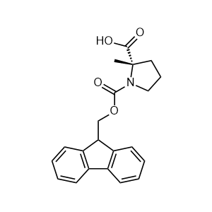 (S)-1-(((9H-fluoren-9-yl)methoxy)carbonyl)-2-methylpyrrolidine-2-carboxylic acid