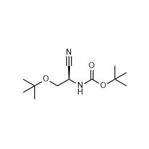 tert-Butyl (R)-(2-(tert-butoxy)-1-cyanoethyl)carbamate