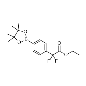 Ethyl 2,2-difluoro-2-(4-(4,4,5,5-tetramethyl-1,3,2-dioxaborolan-2-yl)phenyl)acetate