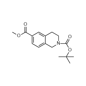2-tert-Butyl 6-methyl 3,4-dihydroisoquinoline-2,6(1H)-dicarboxylate