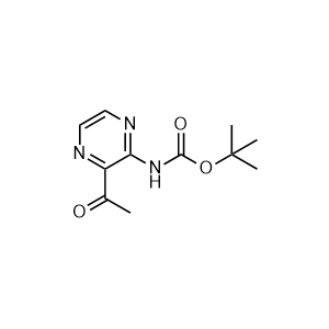 tert-butyl (3-acetylpyrazin-2-yl)carbamate