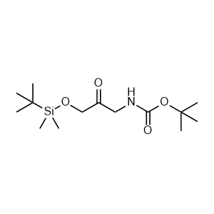 Tert-butyl (3-((tert-butyldimethylsilyl)oxy)-2-oxopropyl)carbamate