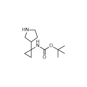 tert-Butyl 1-(pyrrolidin-3-yl)cyclopropylcarbamate