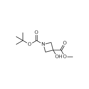 1-tert-Butyl 3-methyl 3-hydroxyazetidine-1,3-dicarboxylate