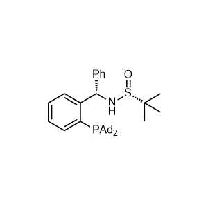 [S(R)]-N-[(S)-[2-(Diadamantanphosphino)phenyl]phenylmethyl]-2-methyl-2-propanesulfinamide