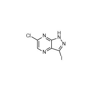 6-Chloro-3-iodo-1H-pyrazolo[3,4-b]pyrazine