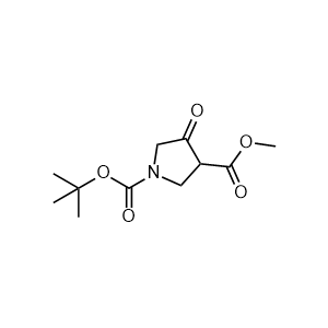 1-(tert-Butyl) 3-methyl 4-oxopyrrolidine-1,3-dicarboxylate
