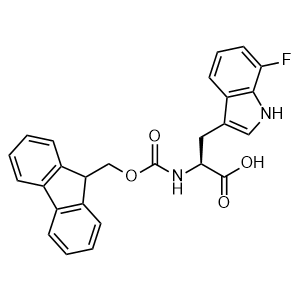(S)-2-((((9H-fluoren-9-yl)methoxy)carbonyl)amino)-3-(7-fluoro-1H-indol-3-yl)propanoic acid