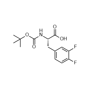 (2S)-2-[(tert-Butoxycarbonyl)amino]-3-(3,4-difluorophenyl)propionic acid