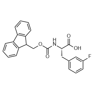 (S)-2-((((9H-Fluoren-9-yl)methoxy)carbonyl)amino)-3-(3-fluorophenyl)propanoic acid