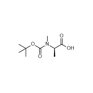Boc-N-methyl-D-alaninea