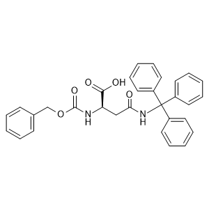N2-((benzyloxy)carbonyl)-N4-trityl-D-asparagine