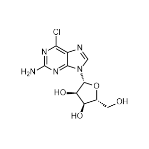 2-Amino-6-chloropurine riboside