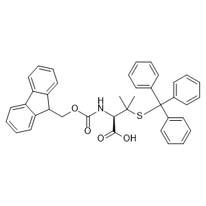 (R)-2-((((9H-Fluoren-9-yl)methoxy)carbonyl)amino)-3-methyl-3-(tritylthio)butanoic acid