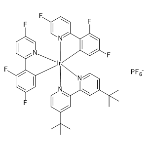 [4,4'-Bis(1,1-dimethylethyl)-2,2'-bipyridine]bis[3,5-difluoro-2-(5-fluoro-2-pyridinyl)phenyl]iridium hexafluorophosphate