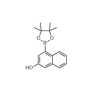 4-(4,4,5,5-Tetramethyl-1,3,2-dioxaborolan-2-yl)naphthalen-2-ol