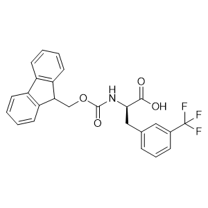 (R)-2-((((9H-Fluoren-9-yl)methoxy)carbonyl)amino)-3-(3-(trifluoromethyl)phenyl)propanoic acid