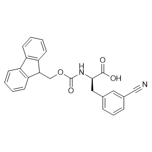 (R)-2-((((9H-Fluoren-9-yl)methoxy)carbonyl)amino)-3-(3-cyanophenyl)propanoic acid