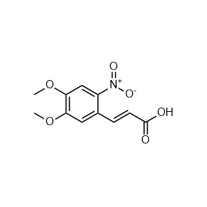 4,5-Dimethoxy-2-nitrocinnamic acid