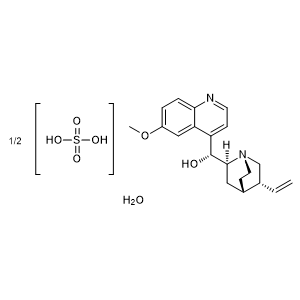 Quinine hemisulfate monohydrate