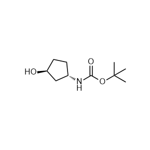 tert-butyl ((1R,3R)-3-hydroxycyclopentyl)carbamate compound with tert-butyl ((1S,3S)-3-hydroxycyclopentyl)carbamate (1:1)