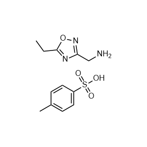 (5-Ethyl-1,2,4-oxadiazol-3-yl)methanamine 4-methylbenzenesulfonate