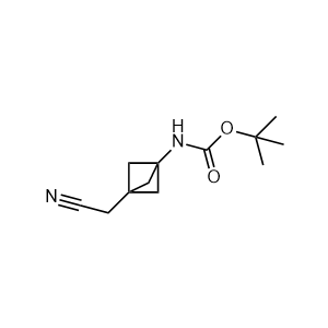 tert-Butyl (3-(cyanomethyl)bicyclo[1.1.1]pentan-1-yl)carbamate