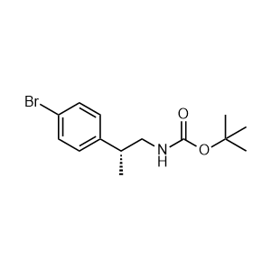 tert-Butyl (R)-(2-(4-bromophenyl)propyl)carbamate