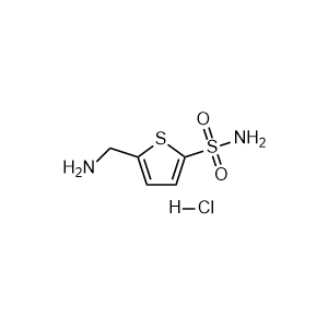 5-(Aminomethyl)thiophene-2-sulfonamide hydrochloride