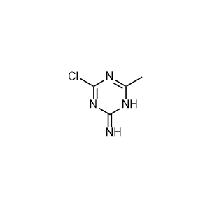 4-chloro-6-methyl-1,3,5-triazin-2(1H)-imine