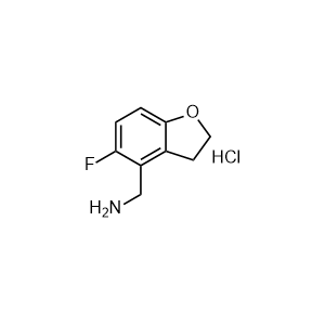 (5-Fluoro-2,3-dihydrobenzofuran-4-yl)methanamine hydrochloride
