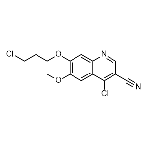 4-chloro-7-(3-chloropropoxy)-6-methoxyquinoline-3-carbonitrile