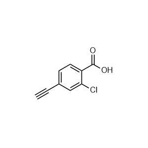 2-chloro-4-ethynylbenzoic acid