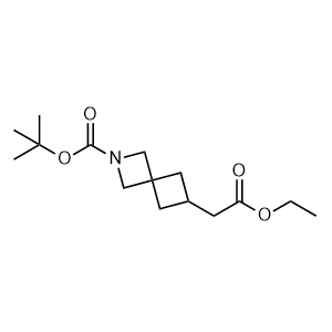 tert-Butyl 6-(2-ethoxy-2-oxoethyl)-2-azaspiro[3.3]heptane-2-carboxylate