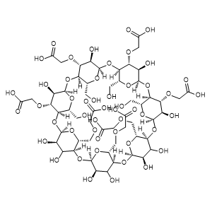 3A,3B,3C,3D,6E,6F,6G-Heptakis-O-(carboxymethyl)-β-cyclodextrin