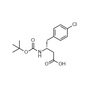 (R)-3-((tert-butoxycarbonyl)amino)-4-(4-chlorophenyl)butanoic acid