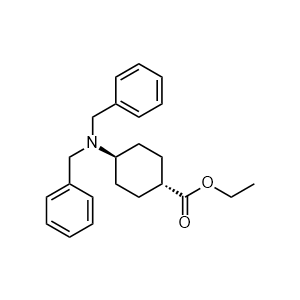 Ethyl (1R,4R)-4-(dibenzylamino)cyclohexane-1-carboxylate