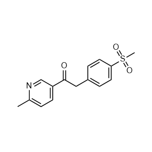 1-(6-methylpyridin-3-yl)-2-(4-(methylsulfonyl)phenyl)ethan-1-one