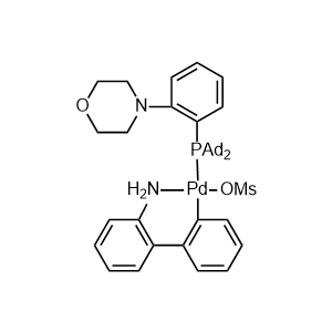 [2′-(Amino-κN)[1,1'-biphenyl]-2-yl-κC][4-[2-[bis(tricyclo[3.3.1.13,7]dec-1-yl)phosphino-κP]phenyl]morpholine](methanesulfonato-κO)palladium