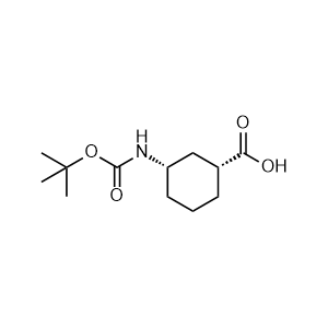 (1R,3S)-3-((tert-Butoxycarbonyl)amino)cyclohexanecarboxylic acid