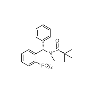 [S(R)]-N-[(S)-[2-(Dicyclohexylphosphino)phenyl]phenylmethyl]-N,2-dimethyl-2-propanesulfinamide