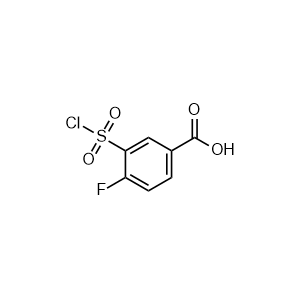 3-(chlorosulfonyl)-4-fluorobenzoic acid