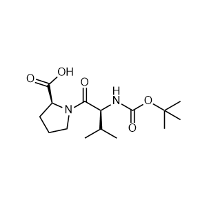 (tert-butoxycarbonyl)-L-valyl-L-proline