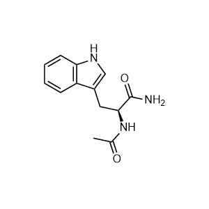 (S)-2-acetamido-3-(1H-indol-3-yl)propanamide